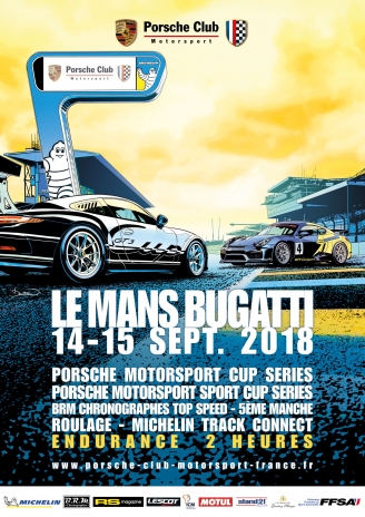 Photo PORSCHE 997 CUP en endurance au Mans