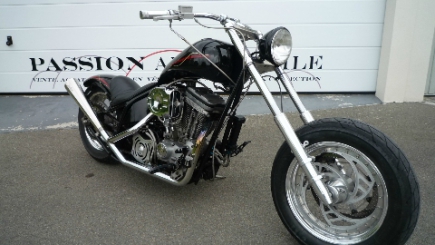 Photo Harley Davidson chop rigide 1480